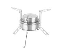 Hornillo de alcohol para camping, quemador ligero para mochilero, cocina compacta para senderismo, equipo de cocina portátil al aire libre, mejor seguridad, hervidor de alcohol de viaje, equipo de