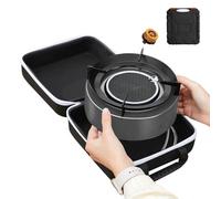 Hornillo de Camping | Accesorios a Prueba de para cocinar al Aire Libre | Estufa de Camping ardiente | para Pesca Viajes Senderismo Hombres Mujeres Niños Niñas Jóvenes y