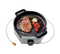 Hornillo De Camping,Estufa de Senderismo | Quemador Portátil de Gas Propano 7800w para Senderismo Barbacoa Picnic Actividades al Aire Libre Acampada Montañismo y Cocina