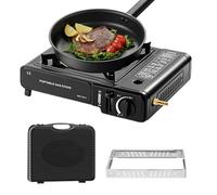 Hornillo de camping para actividades al aire libre, barbacoa para cocina al aire libre, elemento calefactor ligero para terraza, mochila, cocina, hoguera