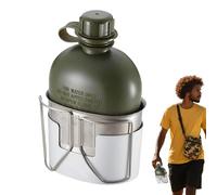 Hornillo de camping para fuego abierto | Vaso plegable de mochila - Vaso de acero inoxidable para autocaravana, viajes, café, senderismo, vacaciones, picnic, mochilero,