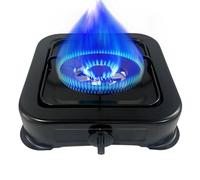 Hornillo De Camping Portátil,Quemador Único Grill Portátil Para Al Aire Libre | Equipo Ligero Cocina De Alta Eficiencia Para Viajes Hogar Jardín Picnic Parrillas Reuniones Camping-Car - Ideal