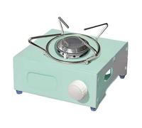 Hornillo de camping resistente al , estufa de cassette para cocinar al aire libre, resistente al , control de llama preciso, multietapas, horno de calefacción ajustable para el aire libre