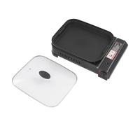 Hornillo de gas 2 en 1, barbacoa portátil, parrilla exterior, barbacoa de gas y butano, incluye red y caja