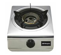 Orbegozo FO 1700 hobs Negro, Acero inoxidable Encimera Encimera de gas 1 zona(s)
