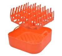 Hornillo de tocino de silicona para horno - Bacon Maker Microondas - Utensilios de Cocina Air Fryer Accesorios para Cocinar, Salchichas, Rollos de Pizza, Taquitos