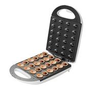 Hornillo para galletas en forma de nueces rellenas de crema, un lote de galletas se hornea en 2 minutos