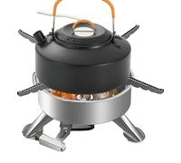 Hornillo Portátil - Cocina Plegable Resistente Al Calor | Pequeña Estufa de Cocina para Senderismo | para Acampada Viajes Parrillada y en