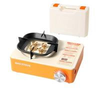 Hornillo portátil de camping | quemador de camping con bolsa de transporte - Equipo de cocina resistente para montañismo, picnic, expedición, viajes