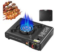 Hornillo portátil para camping, estufa de exterior | estufa de camping ligera y eficiente para jardín, aventura al aire libre, excursiones de caza, situaciones de supervivencia