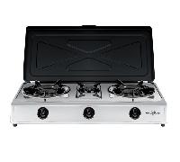 Vitrokitchen 360IB Hornillo de Gas Butano 3 Zonas