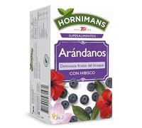 Hornimans Infusión de Arándanos con Hibisco 100% Natural | 20 bolsitas | Con Teína