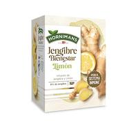Hornimans Infusión de Jengibre con Limón 100% Natural | 15 bolsitas | Sin Teína