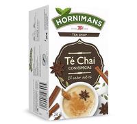 Hornimans Té Chai con Especias Ingredientes 100% Naturales | 20 bolsitas | Con Teína