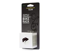 Soporte de pared para bicicleta Hornit Clug Hybrid para cubiertas intermedias ( Blanco y negro )