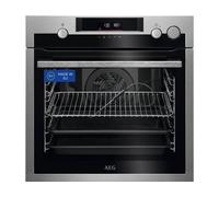Horno a Vapor 100% AEG BSE572360M SteamCrisp Limpieza Pirolítica 72L Inox display Explore