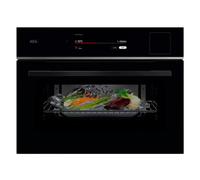 Horno a vapor AEG TP9SK821B - Integrable, 45 L, Negro