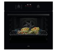 AEG TU5PB41FSK - Horno multifunción en cristal negro con pirólisis