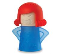 HORNO Angry Mama - Limpiador de vapor para horno microondas y desinfecta con vinagre y agua para cocinas (azul)