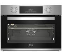 Horno - Beko BBCM12300X, Multifunción, Limpieza por vapor, 48 l, 59.4 cm, Inox