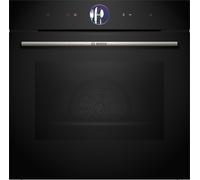 Horno Bosch con aporte de vapor Serie 8 HRG7761B1 - Cristal negro / 60 cm