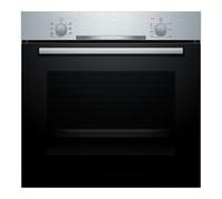Horno Multifunción Bosch Serie 2 HBA510BR4 71L 60cm Limpieza Manual A Grill Negro Inox