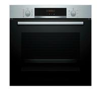 Bosch Serie 4 HBA574ES3 horno 71 L 3600 W Negro, Acero inoxidable