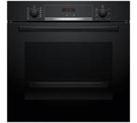 Horno Bosch Serie 4 HBA574BB3 71L Negro con limpieza pirolítica e hidrolítica y control táctil