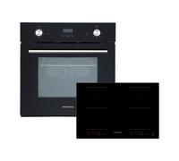 Horno Cocina Encimera Herdset Inducción 77cm Temporizador 2 Flexzonen Deslizador