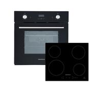 Horno Cocina Encimera Herdset Inducción Montaje Aire Caliente Temporizador