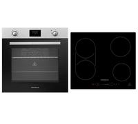 Horno Cocina Encimera Herdset Inducción Montaje Timer Bridgezone Slider respekta