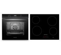 Horno Cocina Encimera Vitrocerámica Herdset Empotrable Set Autark Marco respekta