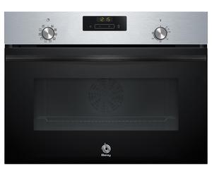 Horno compac multifunción balay 3cb4130x3 47l 3.6kw aqualisis acero inoxidable clase a