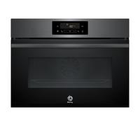 Horno BALAY 3CB4821G3 (47 L - 59,4 cm - Hidro + Pirolítico - Grafito)
