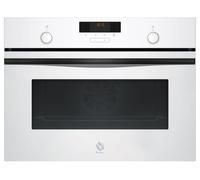 Horno eléctrico Balay 3CB5159B3 47L Cristal blanco con Aqualisis y Raíles Flex