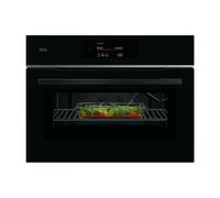 Horno compacto con microondas AEG TK8NK721B, 44 litros y WiFi