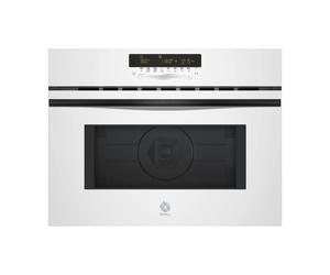 Horno compacto con microondas Balay 3CW5179B3, 44 l, cristal blanco