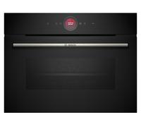 Horno compacto multifunción bosch cbg7341b1 47l aqualisis negro clase