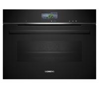 Horno compacto multifunción siemens cs736g1b1 47l hidrólisis negro clase