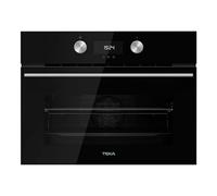 Horno compacto Teka HLC 8440 C BK - Multifunción, Microondas, Cristal negro