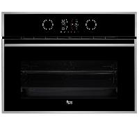 horno compacto teka hlc 847 vapor pirolitico con vapor negro