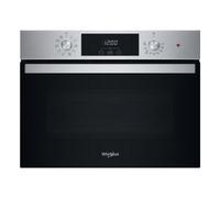 Horno Compacto Whirlpool WCC28UXA 48L 56cm Clase A Cook3 SoftClosing Negro Inox