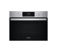Horno compacto whirlpool wcc28uxa eléctrico 48 litros manual acero inoxidable clase a