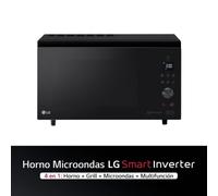 LG MJ3965BPS microondas Negro Microondas combinado Encimera 39 L 1350 W