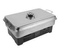 Horno de ahumador de mesa ahumador con termómetro para pescado y carne BROWIN