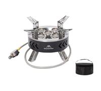 Horno de alta potencia para acampar al aire libre, estufas de metal, portátil, para picnic, barbacoa, estufas plegables con bolsa de almacenamiento, accesorio de cocina hirviendo agua