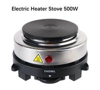 Horno de Calentamiento de Leche, Agua y Café, Mini Calentador Eléctrico Multifuncional, Placa de Cocción Eléctrica, 500W, 220V, Electrodoméstico de Cocina, Enchufe Europeo EU Plug
