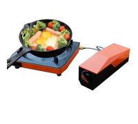 Horno De Camping Portátil - Estufa De Camping Exterior Portátil Con Cocina Y Diseño Divisible | Quemador Ligero Para Senderismo Viajes Y Barbacoas