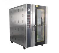 Horno de convección comercial para hornear con función de vapor: estante giratorio eléctrico de gran capacidad, cocción rápida y mejor tostado para pastelería