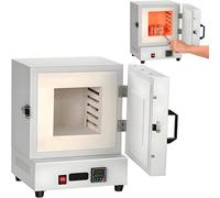 Horno De Desmoldeo Y Horno De Laboratorio De Alta Temperatura 1150℃/2102℉ Horno De Mufla De Sobremesa Para Desmoldeo De Cera Para Joyería 2000w Calentamiento Rápido Con Control Digital